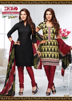 Chinky Pinky Printed Cotton Suits (3)