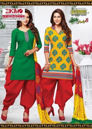 Chinky Pinky Printed Cotton Suits (7)