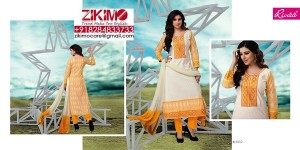 Pure Cotton Embroidered Suits ZKSN9163 (3)