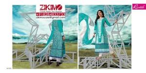 Pure Cotton Embroidered Suits ZKSN9163 (5)