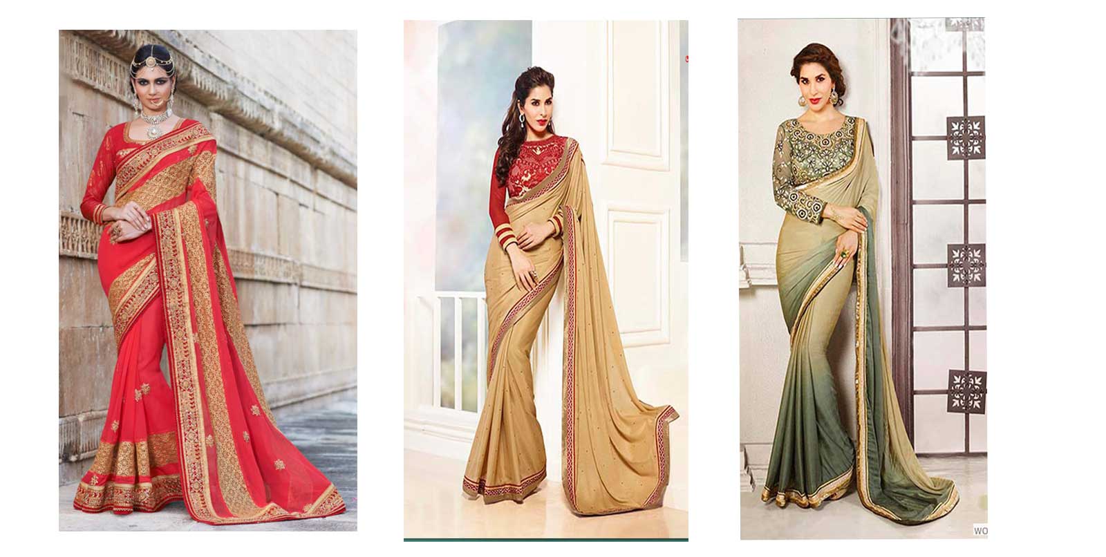 Party-wear-Sarees-at-zikimo