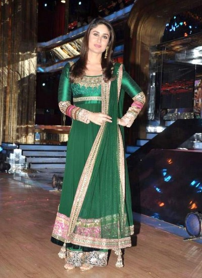 Astonishing Green anarkali embroidered bollywood style suit 2 Astonishing Green anarkali embroidered bollywood style suit