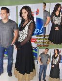 Charming  black Long Anarkali Katrina Kaif Suit