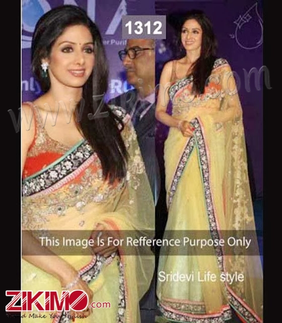 Sridevi Life Style saree