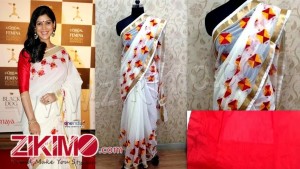 Sakshi Tanwar White Saree