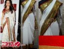 Tamanna White Georgette Saree