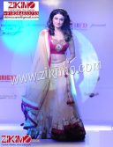 Ragini Khanna In Magenta And tan Color Lehenga Choli