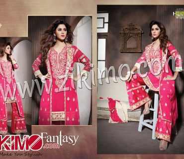 Khwaish Fantasy Pink and Beige Georgette and Net With Chiffon Heavy Dupatta Party Wear/Daily Wear Semi Stitched Designer Suit 5902 1 Khwaish Fantasy Pink and Beige Georgette and Net With Chiffon Heavy Dupatta Party Wear/Daily Wear Semi Stitched Designer Suit 5902