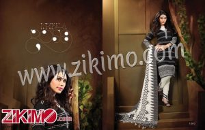 Zikimo Nakshatra 1003 Black and White Daily Wear Heavy Banglori Printed Salwar Suit