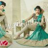 Rutbaa 1005 Wedding/Party Wear Green Pant Style Staight Cut Suit
