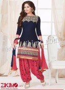 ZIKIMO COTTON SALWAR SUIT WITH EMBROIDERY WORK