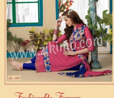 Zikimo JingleBell 1003DarkPnk and NavyBlue Party Wear Chanderi Bhagalpuri Straight Suit 1 Zikimo JingleBell 1003DarkPnk and NavyBlue Party Wear Chanderi Bhagalpuri Straight Suit