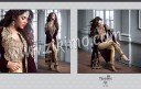 Designer Embroidered 2605 Maskeen Velvet Pants Suit at Zikimo