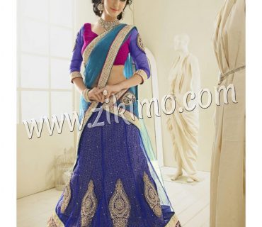Zikimo Triveni82001Purple and Pink Party Wear Net Embroidery Dupatta Semi-stitched Party Wear Lehanga Choli 1 Zikimo Triveni82001Purple and Pink Party Wear Net Embroidery Dupatta Semi-stitched Party Wear Lehanga Choli
