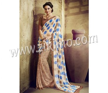 Zikimo Zara8028 BabyPink and Ivory Daily Wear Designer Chiffon Saree 1 Zikimo Zara8028 BabyPink and Ivory Daily Wear Designer Chiffon Saree