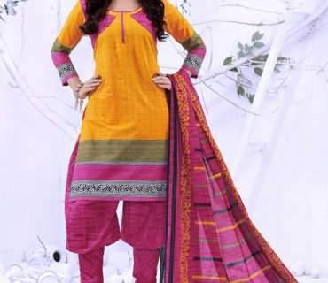 Turmeric Yellow and Deep Pink 5007 Daily Wear Printed Cotton Salwar Suit At Zikimo 1 Turmeric Yellow and Deep Pink 5007 Daily Wear Printed Cotton Salwar Suit At Zikimo