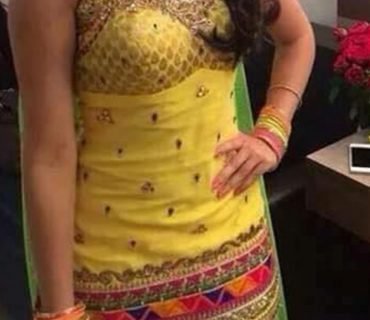 Yellow With Pink Double layered Salwar Punjabi Suit at zikimo 1 Yellow With Pink Double layered Salwar Punjabi Suit at zikimo