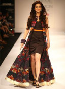 Complete Floral Floor length Jacket With Tunice at Zikimo