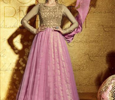 Nakkashi3038 Pink Rachel Net Party Wear Anakali Suit at Zikimo 1 Nakkashi3038 Pink Rachel Net Party Wear Anakali Suit at Zikimo