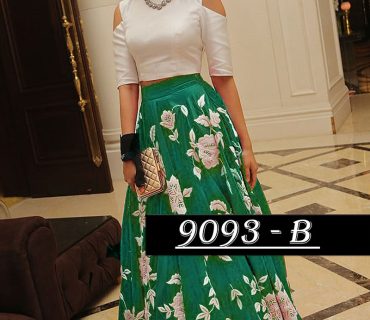 Shradha Kapoor Wearing Green Banglori Silk Lehenga Skirt With Crop Top at Zikimo 1 Shradha Kapoor Wearing Green Banglori Silk Lehenga Skirt With Crop Top at Zikimo