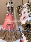 White Pink PRINT BANGLORY SILK Party Wear Wedding Lehenga Choli  AT Zikimo