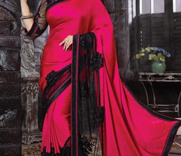 Blue Pink1622 Silk Chiffon Party Wear Indian Wedding Saree at Zikimo 1 Blue Pink1622 Silk Chiffon Party Wear Indian Wedding Saree at Zikimo