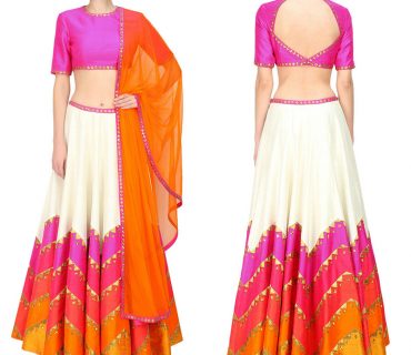 Shade Of Red Pink Multcolor RawSilk DigitalPrinted Navratri Lehenga Choli at Zikimo 1 Shade Of Red Pink Multcolor RawSilk DigitalPrinted Navratri Lehenga Choli at Zikimo