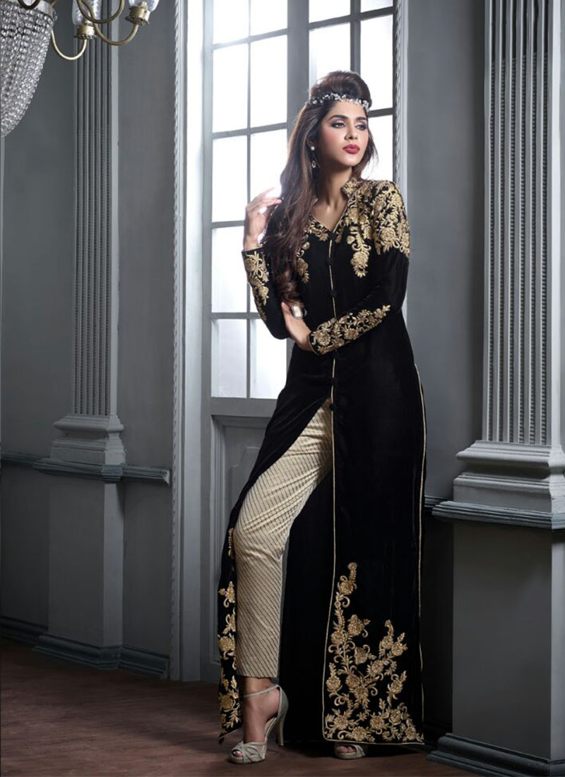 velvet dress for indian wedding