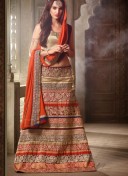 Multicolor3504 Indian Wedding LehengaCholi at Zikimo