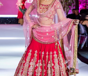 Pink38511 Georgette Zardosi Indian BridalLehenga Choli at Zikimo