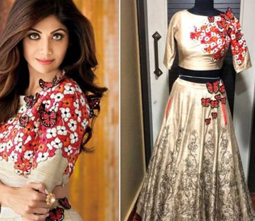 LighGolden37 SIlk Net PartyWear Shilpa Shetty Butterfly Lehenga Choli at Zikimo 1 LighGolden37 SIlk Net PartyWear Shilpa Shetty Butterfly Lehenga Choli at Zikimo