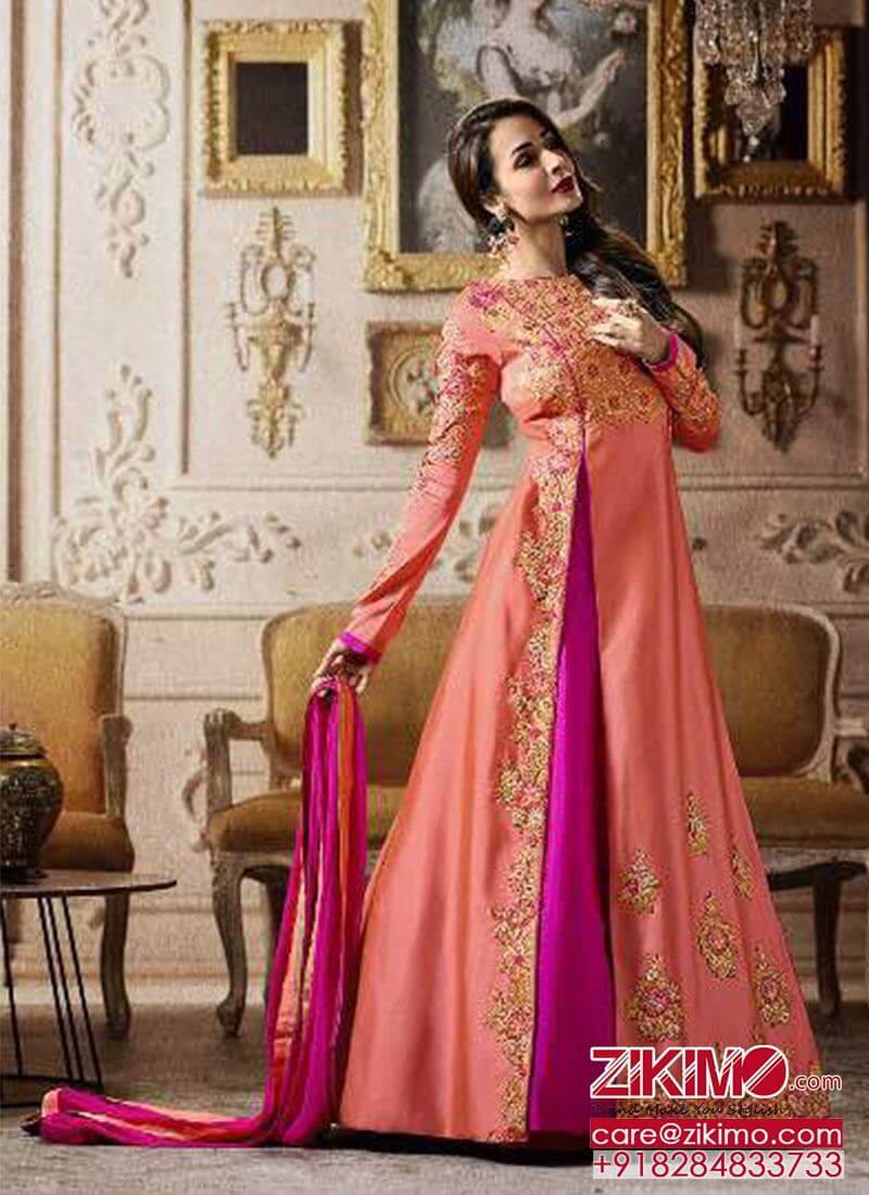 double layer frock suit